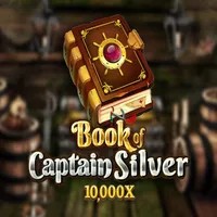 Book of Captain Silver slot logo by All41 Studios at SlotStake CasinoBook of Captain Silver