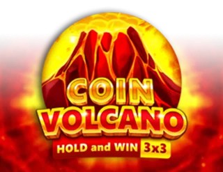 Logo of Coin Volcano from 3 Oaks Gaming at SlotStake Casino