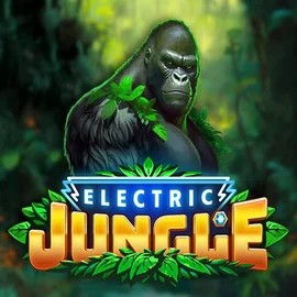 Electric Jungle logo by Atomic Slot Lab at SlotStake CasinoElectric Jungle