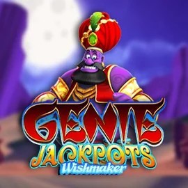 Genie Jackpots Wishmaker logo by Blueprint Gaming at SlotStake CasinoGenie Jackpots Wishmaker
