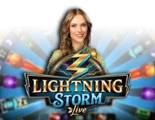 Lightning Storm game by Evolution – logo hosted on SlotStake Casino