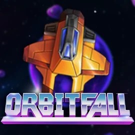 Logo of Orbitfall from ELK Studios at SlotStake Casino
