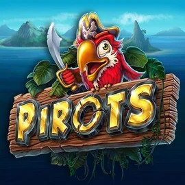 Pirots slot logo by ELK Studios at SlotStake CasinoPirots