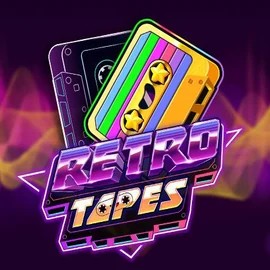 Slots logo of Retro Tapes from Push Gaming at SlotStake Casino