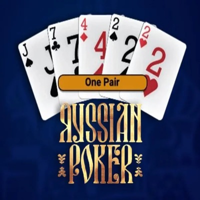 Try Russian Poker slot by OneTouch Games on slotstakescasino.com – logo image