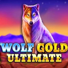 Wolf Gold Ultimate slot logo by Pragmatic Play at SlotStake Casino